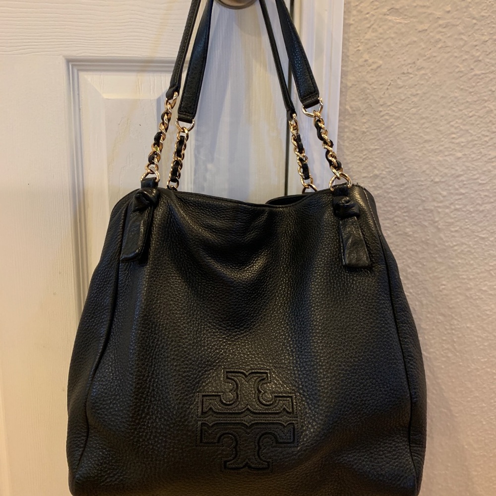 Tory Burch large soft leather handbag